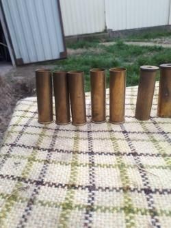 Гильзы латунные 12,16,28 калибра , пыжи, прокладки.