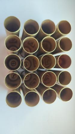 Гильзы латунные 12х70