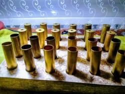 Гильзы латунные, 16 калибр.