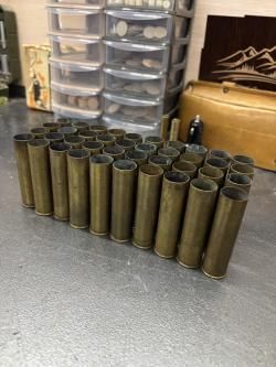 Гильзы латунные 16к. СССР