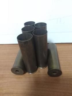 Гильзы латунные, без капсюлей.