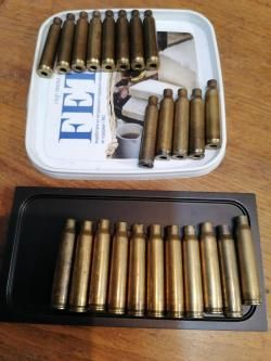 Гильзы латунные, калибр 223.