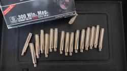 Продам стреляные гильзы Norma Lapua RWS Geco- 300 WM 30-06 223 8х68S 6.5x55