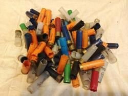 Гильзы новые пластиковые 12 Калибра