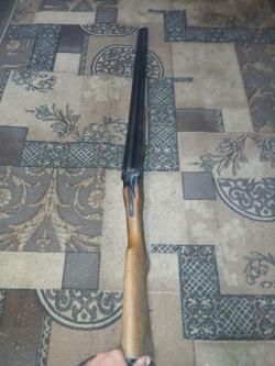 Гладкоствольное двуствольное ружье МР-43Е; к - 12*70, №1506950