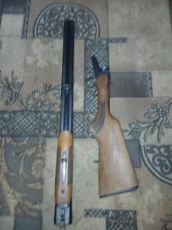 Гладкоствольное двуствольное ружье МР-43Е; к - 12*70, №1506950