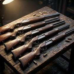 Гладкоствольное оружие 12 калибра. переломка.