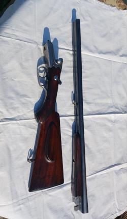 Гладкоствольное ружьё Меркель 12 кал