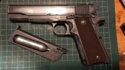 Gletcher Colt 1911, блоубэк, хорошее состояние