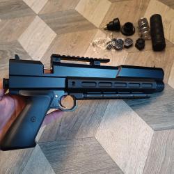 Пистолет РСР Doberman 350 эксцентрик в калибре 4.5, длина ствола 200мм