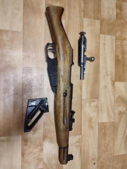 Gletcher M1891 (обрез Мосина, деревянное ложе)