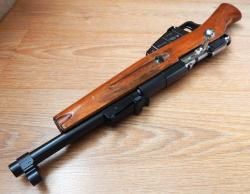 Gletcher M1891, пневматический обрез винтовки Мосина в дереве, новый. Редкость!