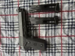 Пневматический пистолет Gletcher TAR92 Blowback (Beretta)