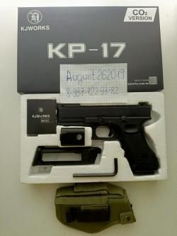 Глок 17 (Glock 17) KJW CO2 + грингаз
