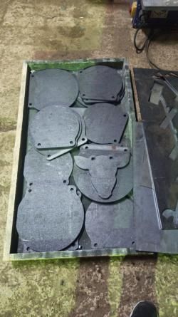 Гонги для стрельбы( бронесталь)