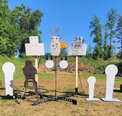 Надёжные гонги для стрельбы — броневая сталь, мощный звон попадания