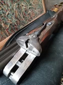 Горизонталка A.W. Wolf 1951 высокого класса 12-й калибр