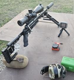 Горностай 7.62х39,  420мм, шасси