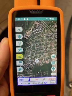 GPS навигатор для отслеживания собак