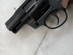 Револьвер Гроза ТС-02 . Оружейная ,чёрная сталь.