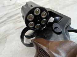 Револьвер Гроза ТС-02 . Оружейная ,чёрная сталь.