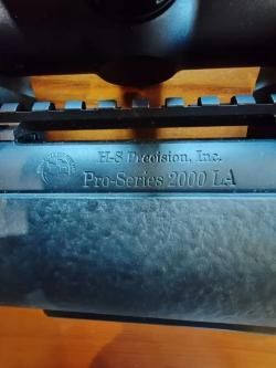 H-S Precision Pro-Series 2000 LA (.338 Lapua Mag) + Swarovski Z6i