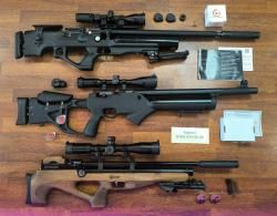 Hatsan Barrage ПОЛУАВТОМАТ для ОХОТЫ / Kral Puncher Maxi 3 Nemesis / Kuzey K30