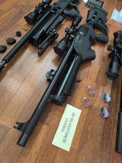 Hatsan Barrage ПОЛУАВТОМАТ для ОХОТЫ / Kral Puncher Maxi 3 Nemesis / Kuzey K30