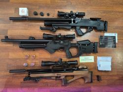 Hatsan Barrage ПОЛУАВТОМАТ для ОХОТЫ / Kral Puncher Maxi 3 Nemesis / Kuzey K30