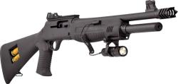 Hatsan ESCORT MPA 12/76, полуавтомат, черный пластик, пистолетная рукоять, 
