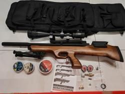 Hatsan Flashpup qe 6.35 комплект