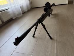 Hatsan MOD 125  + оптика + сошки