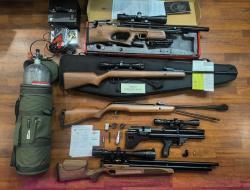  Атаман М2 / Diana 350 / Крюгерган Снайпер / Gamo CFR Whisper Royal / KRAL Puncher 