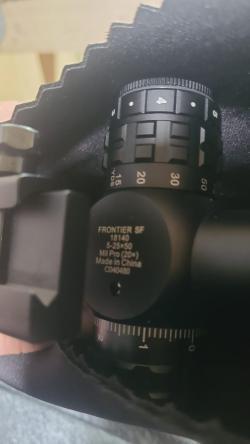Прицел HAWKE Frontier SF 5-25x50 Mil Pro (20x)