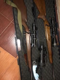 Heym JR21, кал. 9.3*62 с доп ств.Кал 223Rem