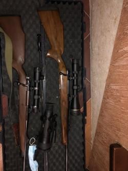 Heym JR21, кал. 9.3*62 с доп ств.Кал 223Rem