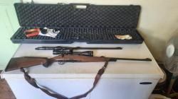 Heym SR21 кал. 9.3-62 и 2ствол 243win