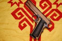Холостой Colt 1911 Матовая бронза