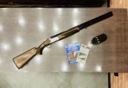 HUGLU 103 DE SILVER Sap кал.12x76, 710мм, О/U, 1С, эжектор, 5СМЧ, кейс (НОВОЕ)