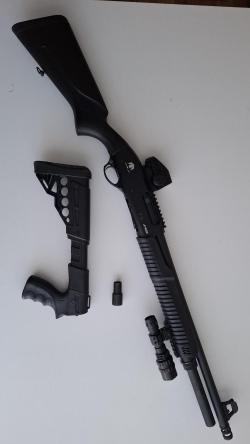 Huglu Atrox Tactic 12x76 PUMP ACTION SHOTGAN L=510