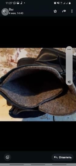 Ичиги Поскрякова зимние 47 размера натуральная кожа, новые.