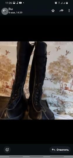 Ичиги Поскрякова зимние 47 размера натуральная кожа, новые.