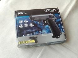 Игрушечный газобаллонный пистолет Umarex Walther PPK/S 4.5 мм