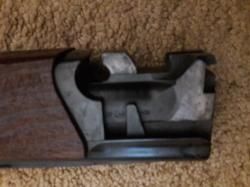 Иж 27 М,приклад экспериментальный рифленый.