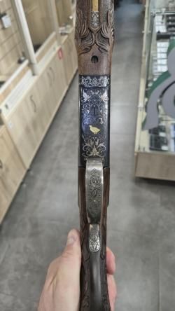 ИЖ-27Е, кал. 12х70, 1998 г.в. ХУДОЖЕСТВЕННОЕ ИСПОЛНЕНИЕ