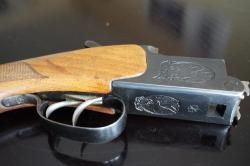  ИЖ-27М в 12 калибре. + вкладыш Ланкастер 366 к. в верхнем стволе.