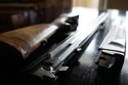  ИЖ-27М в 12 калибре. + вкладыш Ланкастер 366 к. в верхнем стволе.