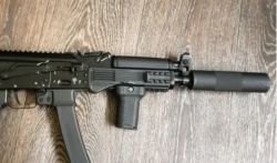 Имитатор глушителя ПБС на Сайга-9, DnS9