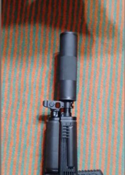 Имитатор глушителя ПБС на Сайга-9, DnS9