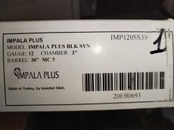 Impala plus synthetic black 12x76 760mm